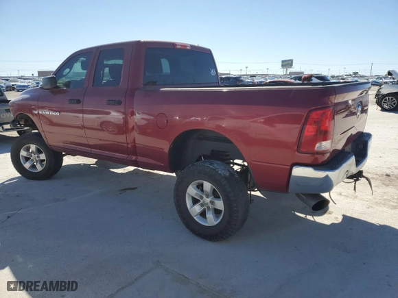 2011 Ram 1500 SLT with VIN 1D7RV1GT2BS578855, listed as a Copart auction lot 47373185 with 197,019 mi miles and Salvage Title. Bid and sale history available at carsss.com. Image 2.
