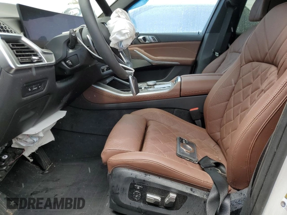 2025 BMW X5 sDrive40i with VIN 5UX13EU06S9Z39038, listed as a Copart auction lot 52816275 with Not provided miles and Salvage title. Bid and sale history available at DreamBid. Image 7.