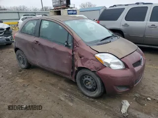 2009 Toyota Yaris with VIN JTDJT903795256324, listed as a Copart auction lot 43238205 with 278,391 mi miles and Clean Title. Bid and sale history available at DreamBid. Image 4.