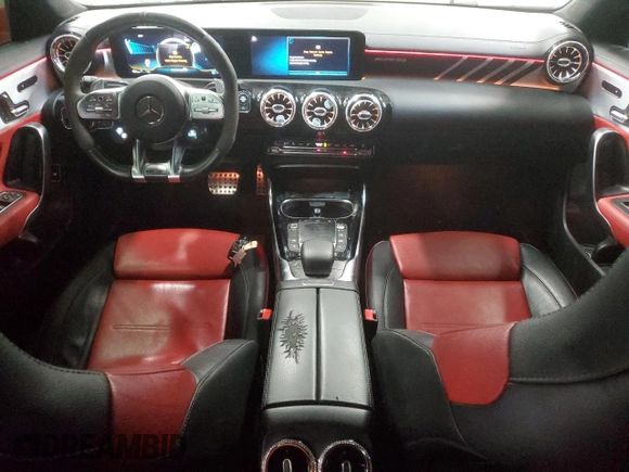 2021 Mercedes-Benz CLA 45 AMG with VIN W1K5J5DB2MN215325, listed as a Copart auction lot 82119754 with 51,071 mi miles and Clean Title. Bid and sale history available at DreamBid. Image 8.