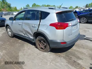 2015 Toyota RAV4 LE with VIN JTMBFREV4FD119929, listed as a IAAI auction lot 42038545 with 161,764 mi miles and . Bid and sale history available at DreamBid. Image 3.