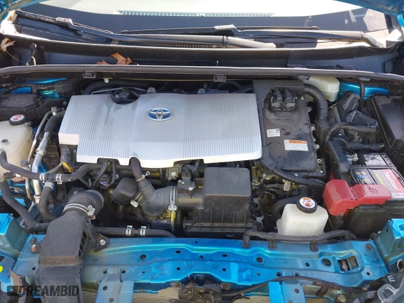 2019 Toyota Prius L Eco with VIN JTDKARFU6K3095072, listed as a IAAI auction lot 41853759 with 17,891 mi miles. Bid and sale history available at carsss.com. Image 10.