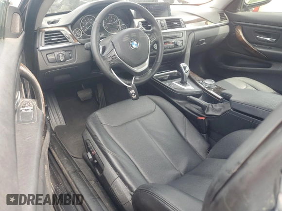 2015 BMW 4 Series 428i with VIN WBA3N3C57FK234685, listed as a Copart auction lot 52236575 with 115,093 mi miles and Salvage title. Bid and sale history available at DreamBid. Image 8.