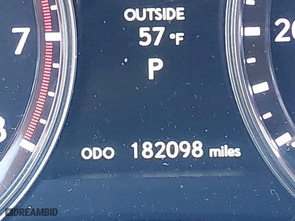 2013 Lexus GS 350 with VIN JTHCE1BL1D5011415, listed as a IAAI auction lot 41858887 with 182,098 mi miles. Bid and sale history available at carsss.com. Image 15.