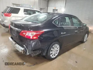 2017 Nissan Sentra S with VIN 3N1AB7AP5HY391072, listed as a Copart auction lot 51464465 with 151,084 mi miles and Salvage Title. Bid and sale history available at carsss.com. Image 3.