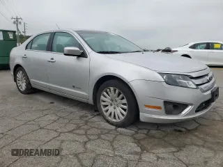 2010 Ford Fusion Hybrid with VIN 3FADP0L37AR379511, listed as a Copart auction lot 56175385 with 124,136 mi miles and Salvage title. Bid and sale history available at DreamBid. Image 4.