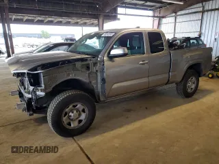 2020 Toyota Tacoma SR with VIN 5TFRX5GN3LX181169, listed as a Copart auction lot 46343895 with 94,376 mi miles and Salvage Title. Bid and sale history available at DreamBid. Image 1.