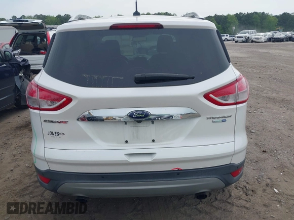 2016 Ford Escape Titanium with VIN 1FMCU9JX6GUB50226, listed as a IAAI auction lot 42033033 with 108,782 mi miles and . Bid and sale history available at DreamBid. Image 16.