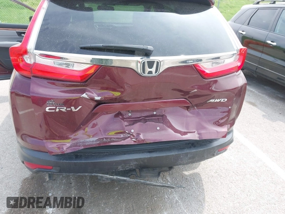2017 Honda CR-V EX-L with VIN 5J6RW2H81HL058621, listed as a IAAI auction lot 41997542 with 89,636 mi miles. Bid and sale history available at carsss.com. Image 18.