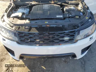 2020 Land Rover Range Rover Sport SVR with VIN SALWZ2RE8LA744530, listed as a Copart auction lot 41505315 with 33,128 mi miles and Salvage Title. Bid and sale history available at carsss.com. Image 12.