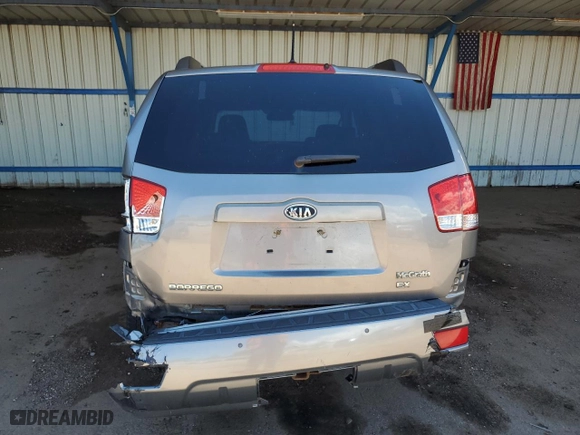 2009 Kia Borrego EX with VIN KNDJH741295029900, listed as a Copart auction lot 66734114 with 134,652 mi miles and Salvage Title. Bid and sale history available at carsss.com. Image 6.