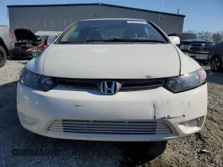 2007 Honda Civic Cpe LX with VIN 2HGFG12647H536132, listed as a Copart auction lot 50352145 with 187,624 mi miles and Salvage Title. Bid and sale history available at carsss.com. Image 5.