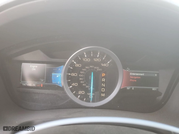 2015 Ford Explorer Sport with VIN 1FM5K8GT3FGC05368, listed as a Copart auction lot 50210125 with 147,485 mi miles and Salvage Title. Bid and sale history available at carsss.com. Image 9.