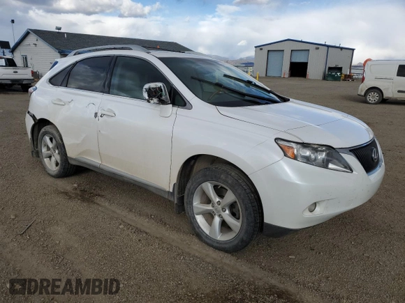 2011 Lexus RX 350 with VIN 2T2BK1BA9BC098951, listed as a Copart auction lot 49202195 with 181,919 mi miles and Salvage title. Bid and sale history available at DreamBid. Image 4.