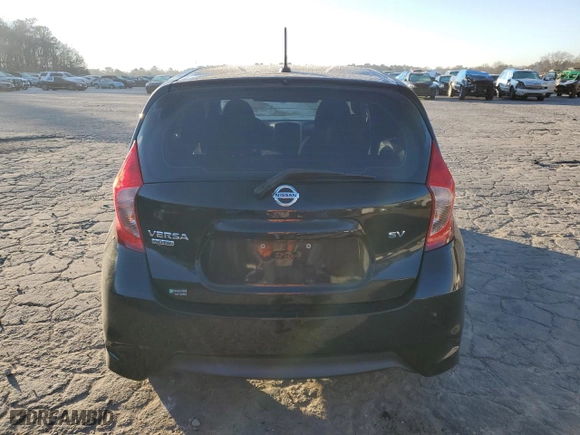 2018 Nissan Versa Note S with VIN 3N1CE2CP9JL356991, listed as a Copart auction lot 86902854 with 101,256 mi miles and Salvage Title. Bid and sale history available at carsss.com. Image 6.