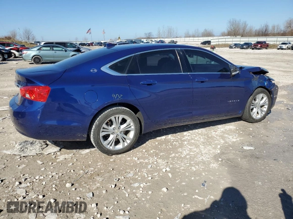 2014 Chevrolet Impala LT with VIN 1G1115SLXEU113503, listed as a Copart auction lot 50727005 with 70,596 mi miles and Clean title. Bid and sale history available at DreamBid. Image 3.