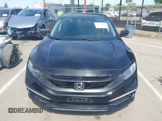 2019 Honda Civic Sedan LX with VIN 2HGFC2F61KH510012, listed as a IAAI auction lot 42073212 with 86,487 mi miles. Bid and sale history available at carsss.com. Image 12.