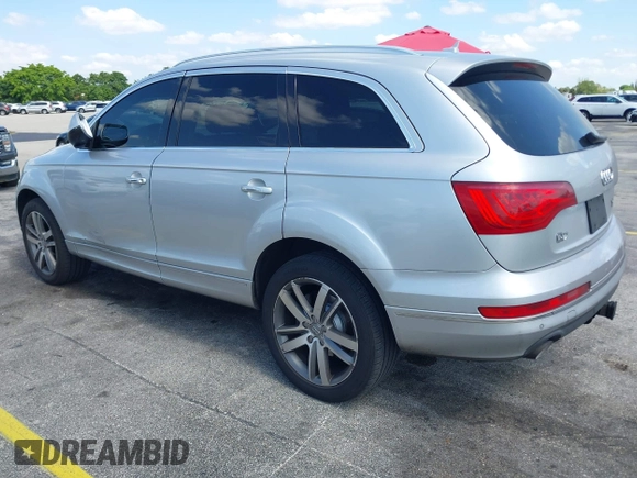 2011 Audi Q7 Premium Plus with VIN WA1LMAFE4BD007761, listed as a IAAI auction lot 42226878 with 171,005 mi miles and . Bid and sale history available at DreamBid. Image 3.