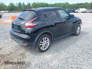 2015 Nissan Juke S with VIN JN8AF5MR4FT501252, listed as a IAAI auction lot 41979257 with 121,264 mi miles. Bid and sale history available at carsss.com. Image 4.