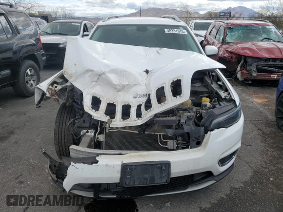 2020 Jeep Cherokee Limited z VIN 1C4PJLDB0LD652462, wystawiony jako Copart lot #48281915 z przebiegiem 110 251 mil mil oraz Szkoda całkowita • Salvage title. Historia ofert i sprzedaży dostępna na DreamBid. Obrazek 5.