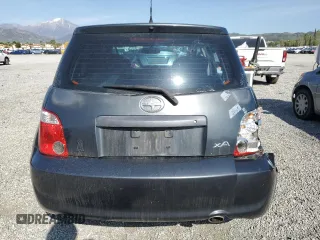 2006 Scion xA with VIN JTKKT604465010914, listed as a Copart auction lot 51417865 with 121,912 mi miles and Salvage Title. Bid and sale history available at carsss.com. Image 6.