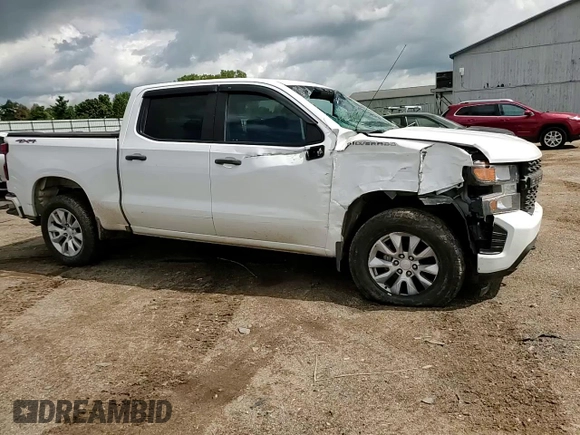 2019 Chevrolet Silverado 1500 Custom with VIN 3GCPYBEH0KG306180, listed as a Copart auction lot 69263924 with 107,279 mi miles and Non Repairable. Bid and sale history available at DreamBid. Image 11.