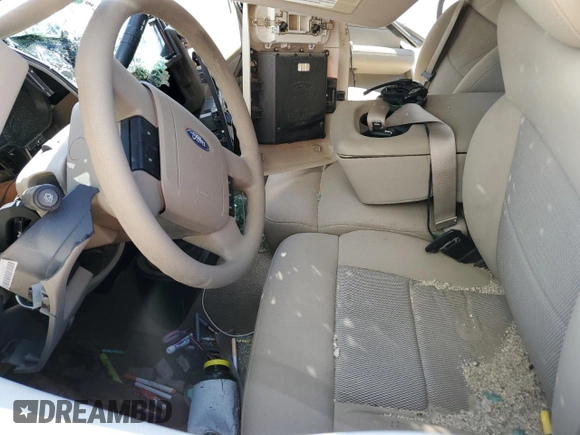 2005 Ford F-150 XLT with VIN 1FTPX145X5NA53322, listed as a Copart auction lot 54584834 with 0 mi miles and Non Repairable. Bid and sale history available at carsss.com. Image 7.