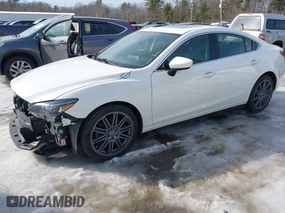 2016 Mazda 6 i Grand Touring с VIN JM1GJ1W55G1468475, выставлен на аукционе IAAI как лот 41651004 с пробегом 31 332 миль миль и . История ставок и продаж доступна на DreamBid. Изображение 19.