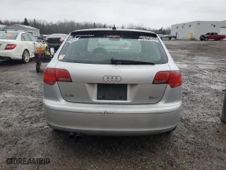 2008 Audi A3 with VIN WAUHF68P38A138883, listed as a Copart auction lot 84471954 with 294,220 mi miles and Clean Title. Bid and sale history available at carsss.com. Image 6.