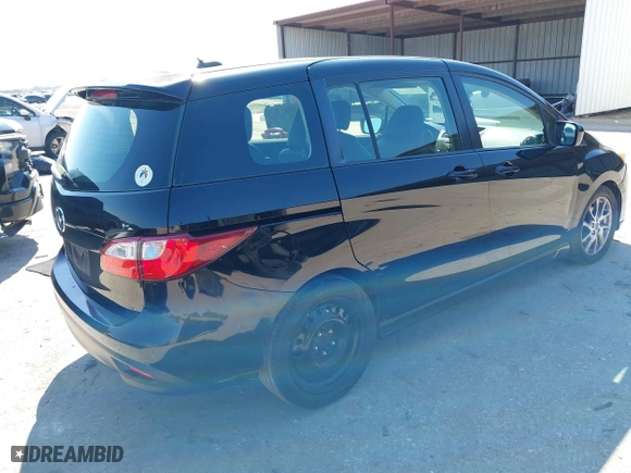 2012 Mazda Mazda5 Grand Touring with VIN JM1CW2DLXC0138533, listed as a IAAI auction lot 41609270 with 263,625 mi miles. Bid and sale history available at carsss.com. Image 4.