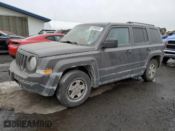 2015 Jeep Patriot Altitude with VIN 1C4NJPBA1FD400328, listed as a Copart auction lot 45760555 with 112,577 mi miles and Clean title. Bid and sale history available at DreamBid. Image 1.