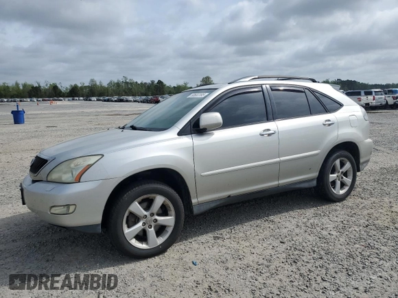 2008 Lexus RX with VIN 2T2HK31U78C065649, listed as a Copart auction lot 50602395 with 300,516 mi miles and Salvage Title. Bid and sale history available at carsss.com. Image 1.