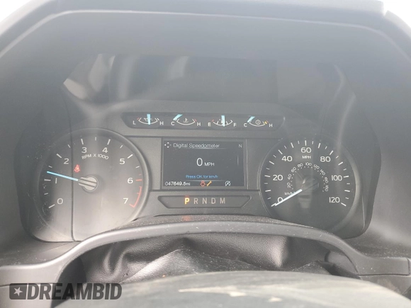 2020 Ford F-150 XL with VIN 1FTEW1EP4LKD79948, listed as a Copart auction lot 45977865 with 47,649 mi miles and Salvage Title. Bid and sale history available at carsss.com. Image 9.