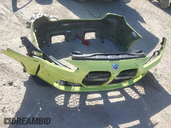 2023 BMW M3 Competition xDrive with VIN WBS43AY01PFN30318, listed as a Copart auction lot 58047995 with 34,312 mi miles and Salvage title. Bid and sale history available at DreamBid. Image 12.