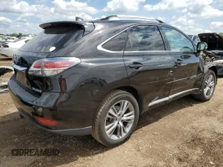 2015 Lexus RX 350 with VIN 2T2BK1BA5FC300853, listed as a Copart auction lot 58793175 with 128,716 mi miles and Salvage title. Bid and sale history available at DreamBid. Image 3.