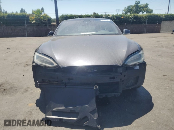 2018 Tesla Model S 75D with VIN 5YJSA1E25JF243778, listed as a Copart auction lot 63118345 with 23,356 mi miles and Salvage title. Bid and sale history available at DreamBid. Image 5.