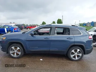 2020 Jeep Cherokee High Altitude with VIN 1C4PJLDN5LD636199, listed as a IAAI auction lot 42086834 with 66,101 mi miles and . Bid and sale history available at DreamBid. Image 14.