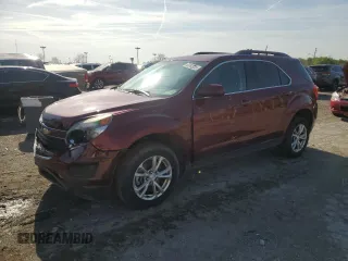 2017 Chevrolet Equinox LT with VIN 2GNALCEK7H1557535, listed as a Copart auction lot 53992335 with 114,206 mi miles and Salvage Title. Bid and sale history available at DreamBid. Image 1.