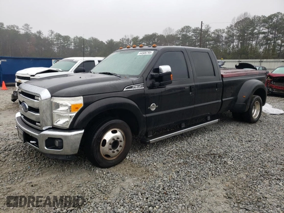 2015 Ford F-350 Lariat with VIN 1FT8W3CT5FEC60995, listed as a Copart auction lot 44506795 with 150,032 mi miles and Clean title. Bid and sale history available at DreamBid. Image 1.