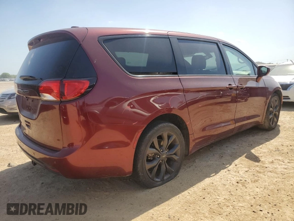 2018 Chrysler Pacifica Touring Plus with VIN 2C4RC1FG4JR228678, listed as a Copart auction lot 52318475 with 97,775 mi miles and Salvage title. Bid and sale history available at DreamBid. Image 3.