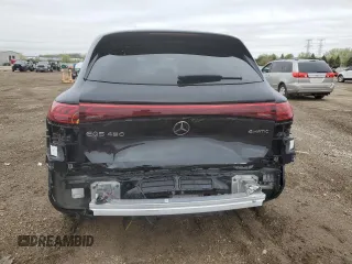 2023 Mercedes-Benz EQS 450 z VIN 4JGDM2EB1PA006658, wystawiony jako Copart lot #54895365 z przebiegiem 20 958 mil mil oraz Szkoda całkowita • Salvage title. Historia ofert i sprzedaży dostępna na DreamBid. Obrazek 6.