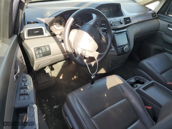 2014 Honda Odyssey Touring with VIN 5FNRL5H95EB072254, listed as a Copart auction lot 88887935 with 184,756 mi miles and Salvage Title. Bid and sale history available at carsss.com. Image 8.