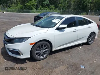 2021 Honda Civic Sedan EX-L with VIN 19XFC1F7XME006512, listed as a IAAI auction lot 40003939 with 90,881 mi miles. Bid and sale history available at carsss.com. Image 17.