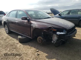 2012 Volkswagen Passat S with VIN 1VWAP7A30CC042976, listed as a Copart auction lot 56159455 with 130,729 mi miles and Salvage title. Bid and sale history available at DreamBid. Image 4.