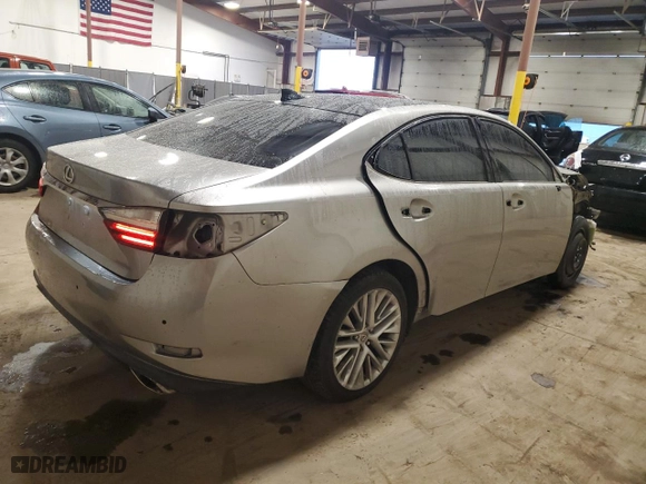 2016 Lexus ES 350 with VIN 58ABK1GGXGU004057, listed as a Copart auction lot 51468495 with 87,433 mi miles and Salvage Title. Bid and sale history available at carsss.com. Image 3.
