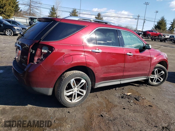 2017 Chevrolet Equinox Premier with VIN 2GNALDEK4H1537331, listed as a Copart auction lot 45190865 with 129,661 mi miles and Salvage Title. Bid and sale history available at carsss.com. Image 3.