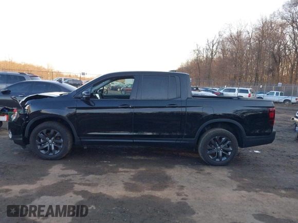 2024 Honda Ridgeline Sport with VIN 5FPYK3F14RB012334, listed as a IAAI auction lot 41542412 with 1,817 mi miles and . Bid and sale history available at DreamBid. Image 14.