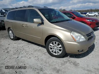 2006 Kia Sedona LX with VIN KNDMB233X66073539, listed as a Copart auction lot 50529815 with 172,896 mi miles and Salvage Title. Bid and sale history available at carsss.com. Image 4.