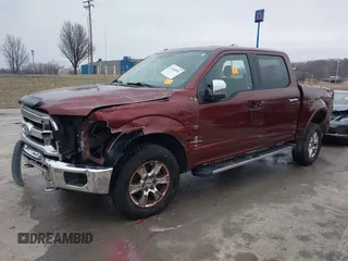 2015 Ford F-150 XLT with VIN 1FTEW1EF6FKE29664, listed as a IAAI auction lot 41548851 with 280,811 mi miles. Bid and sale history available at carsss.com. Image 2.