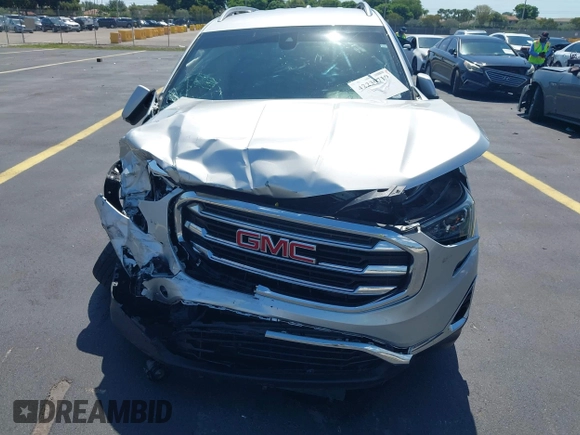 2020 GMC Terrain SLT with VIN 3GKALPEV5LL268272, listed as a IAAI auction lot 42239719 with 91,029 mi miles and . Bid and sale history available at DreamBid. Image 6.